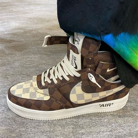 nike air force 1 high louis vuitton|general release lv air force 1.